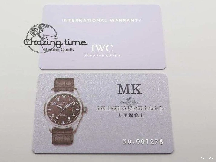 MIROTIME 0416 Mark XVII 1:1 MK Maker Best Edition SS Black Dial On Black Leather Strap A Sporty 7372